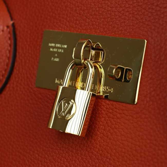 Louis Vuitton Outlet Veau Nuage Leather Milla MM M51685 orange