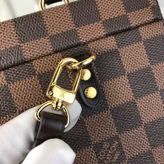 Louis Vuitton Outlet Damier Ebene Canvas BLEECKER BOX M52468