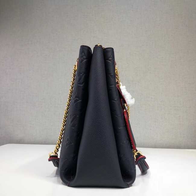Louis Vuitton Outlet Original Monogram Empreinte SURENE MM M43758 Marine Rouge