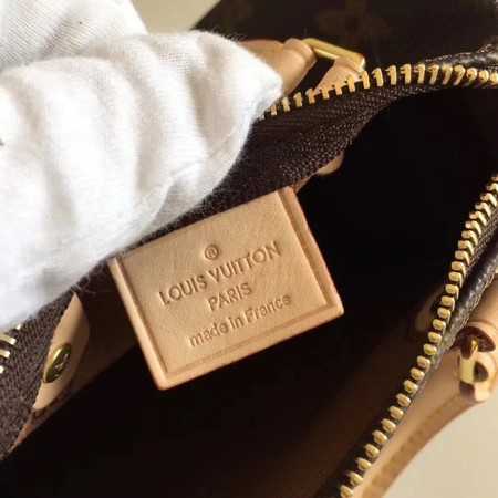Louis Vuitton Outlet Monogram Canvas Original leather nano speedy M61252