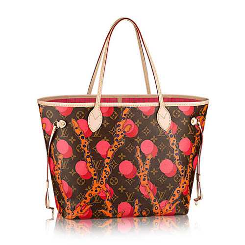 2015 Louis Vuitton Outlet monogram canvas neverfull mm ramages M41603