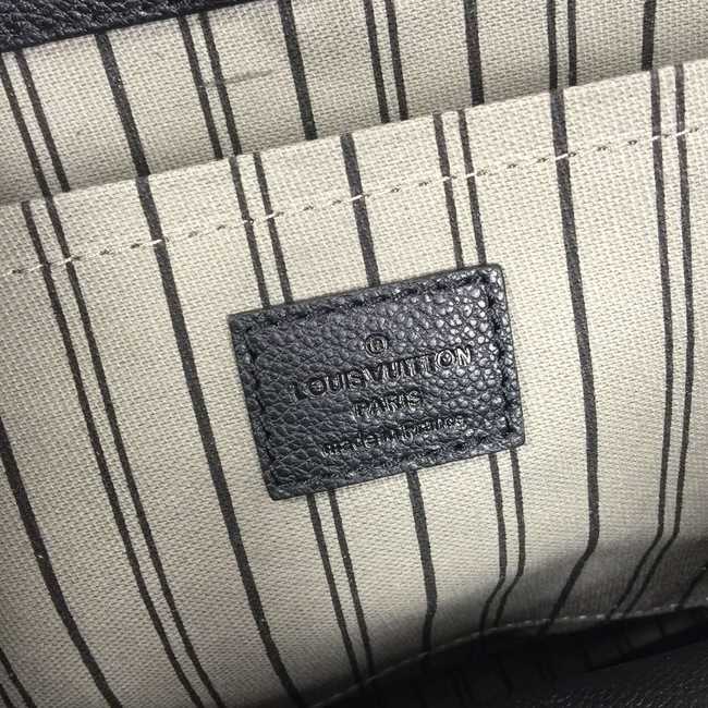 Louis Vuitton Outlet Monogram Empreinte Montaigne GM 41059 black