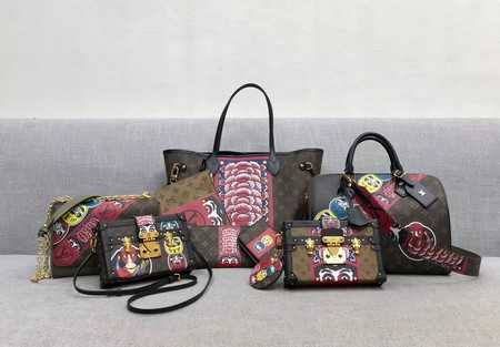 Louis Vuitton Outlet Petite Malle Monogram Canvas A44154