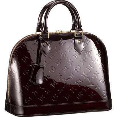 Louis Vuitton Outlet handbag monogram vernis alma pm m91611 (amarante)
