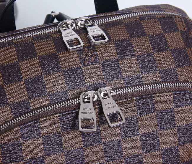 Louis Vuitton Outlet Damier Ebene Graphite Jake Backpack 41558 Coffee