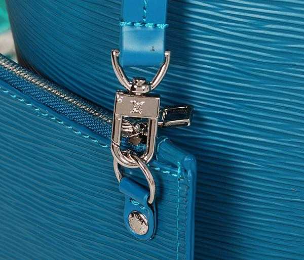 2013 Louis Vuitton Outlet epi leather bag neverfull mm m40930 lake blue