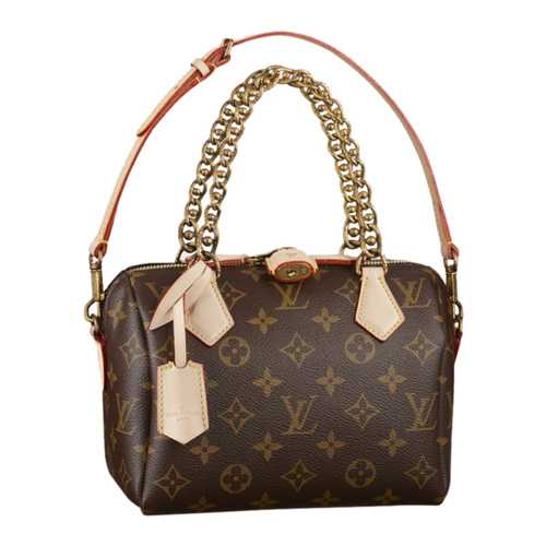 2014 Louis Vuitton Outlet monogram canvas speedy 20 chain bag m40988