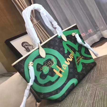 2018 Louis Vuitton Outlet MONOGRAM Canvas MM41050 green