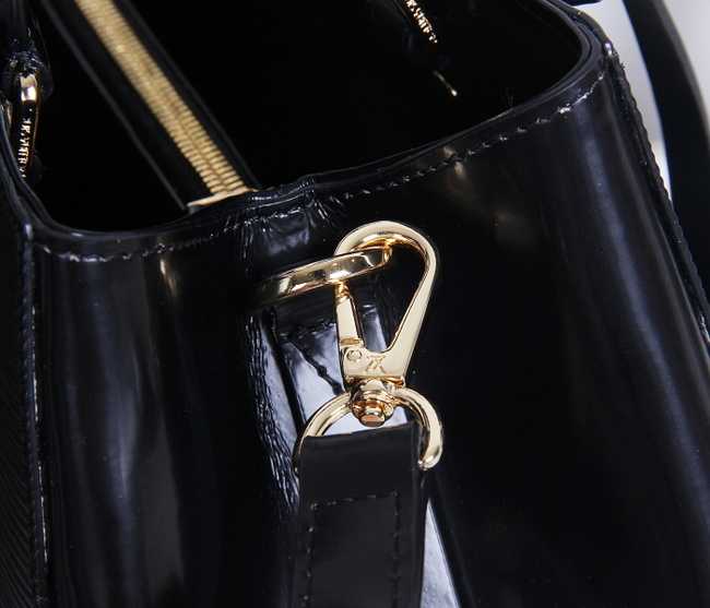 Louis Vuitton Outlet Epi Leather Montaigne MM Tote Bag M41056 Black