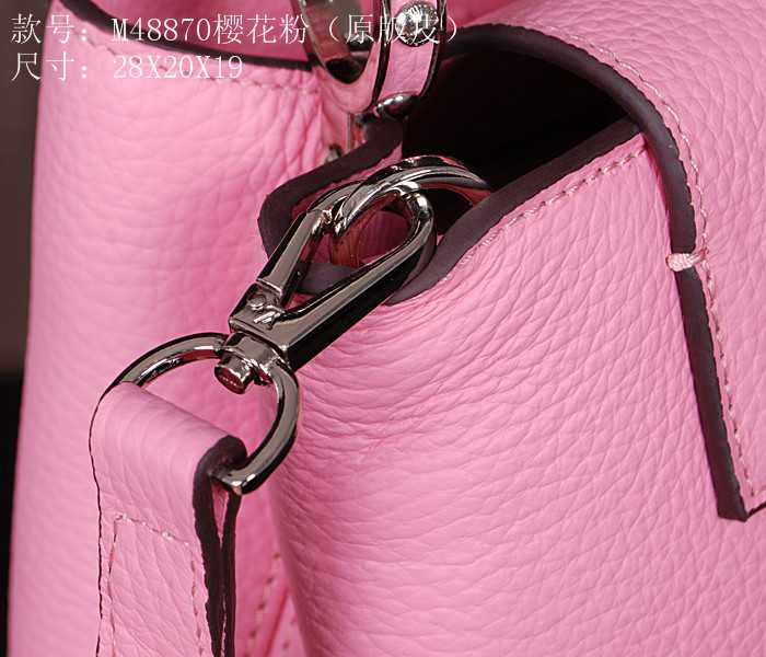 2014 Louis Vuitton Outlet original leather M48870 cherry powder
