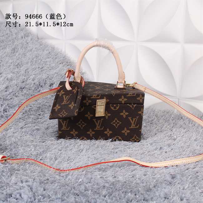 Louis Vuitton Outlet Monogram Canvas Cosmetic Bag 94666 Blue
