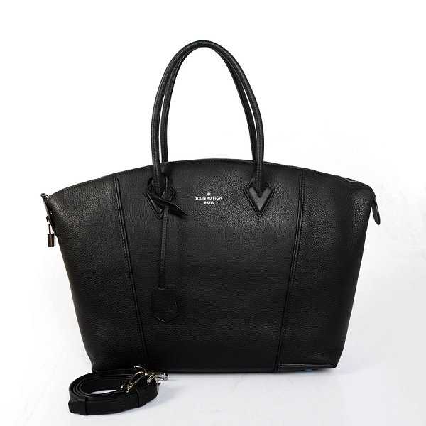 2014 Louis Vuitton Outlet new lockit bag original leather m94592 black