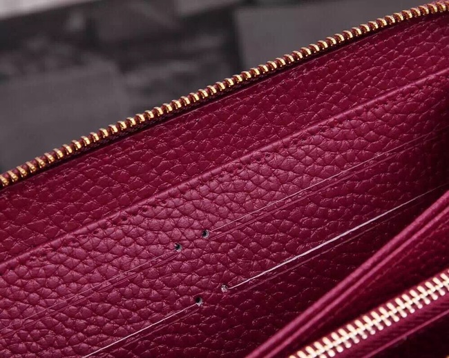 Louis Vuitton Outlet Monogram Embossing Wallet M60017 Burgundy