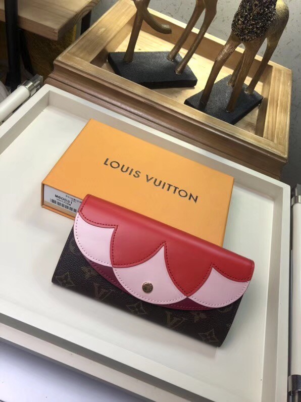 Louis Vuitton Outlet SARAH WALLET M60531 pink