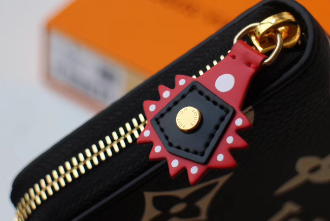 Louis Vuitton Outlet Original ZIPPY wallet M69698 black