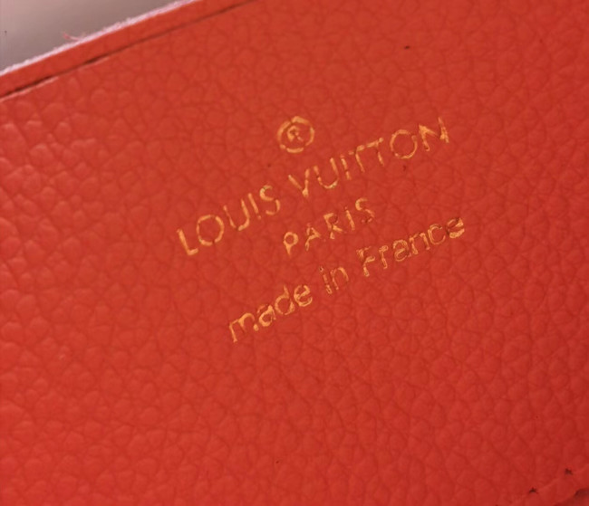 Louis Vuitton Outlet Original Monogram Empreinte Wallet M68712 red