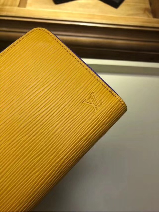 Louis Vuitton Outlet EPI leather Zippy Wallet 67267 yellow
