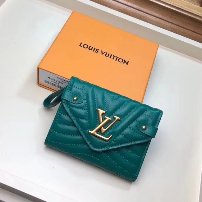 Louis Vuitton Outlet NEW WAVE COMPACT WALLET M63427 green